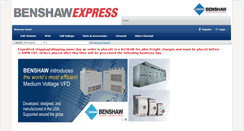 Desktop Screenshot of benshawexpress.com